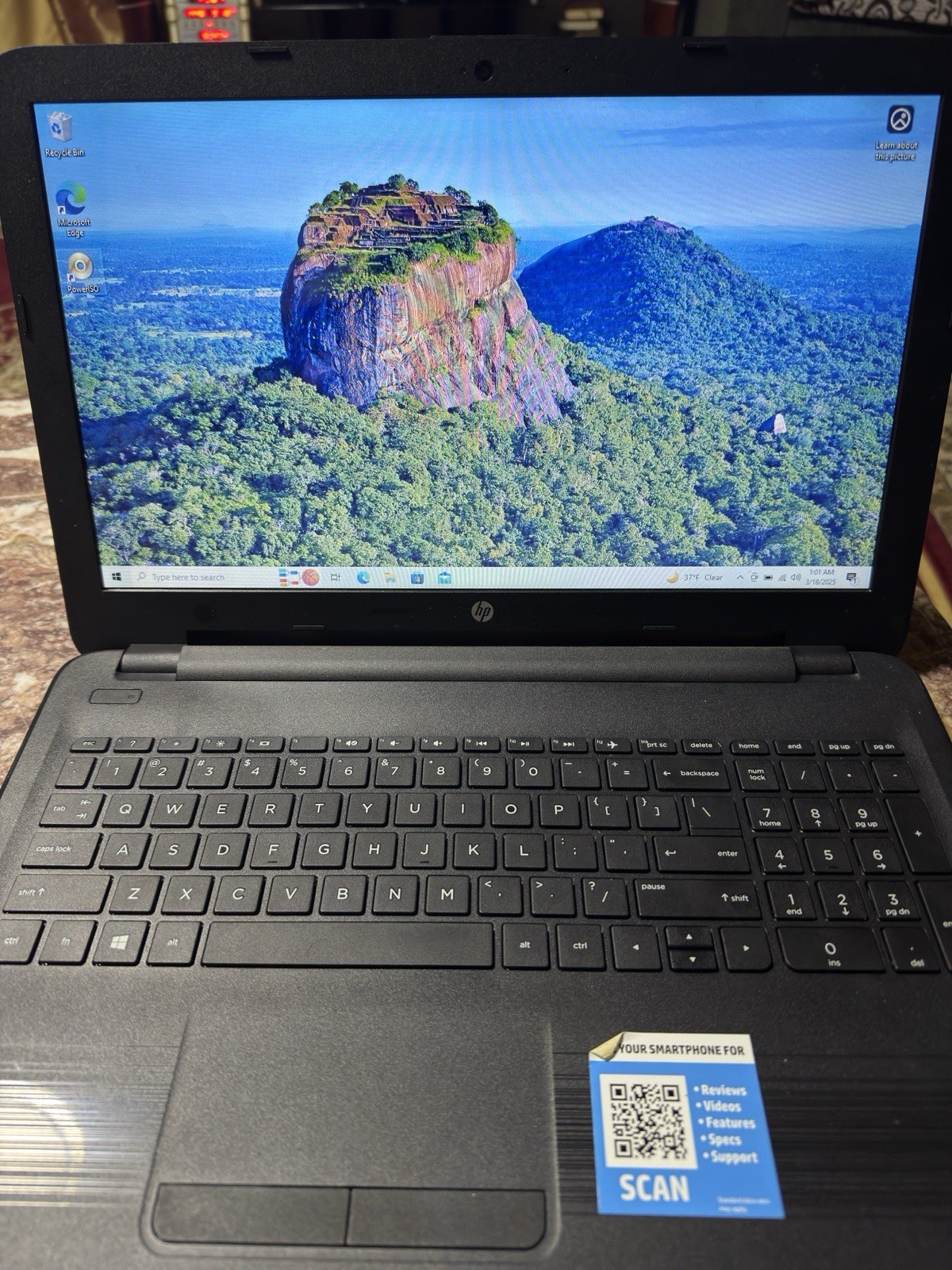 HP 15-ba009dx 15” Laptop AMD A6-7310 | 4GB | 500GB Win 10