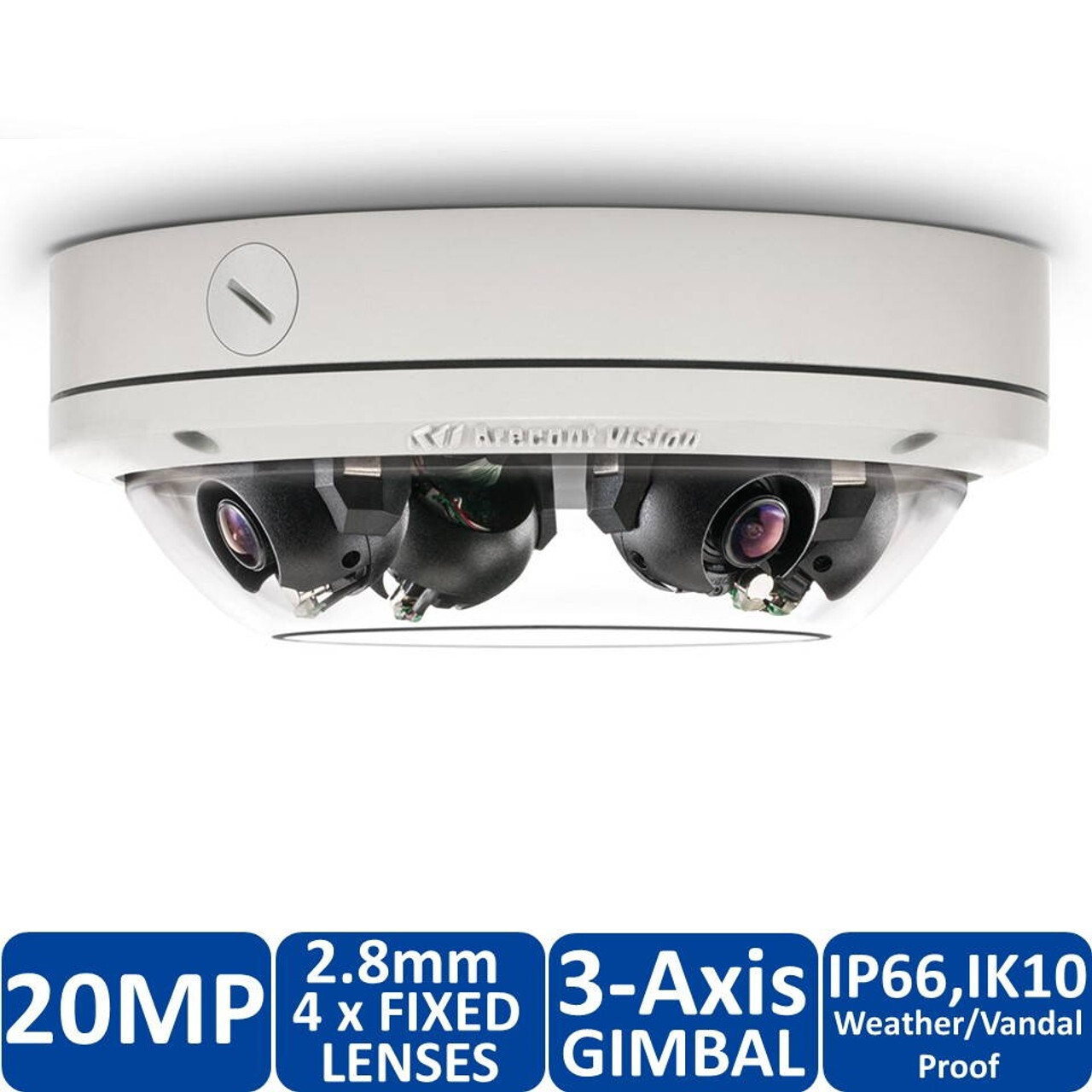 Arecont Vision AV20275DN-28 SurroundVideo Omni G2 – 20MP