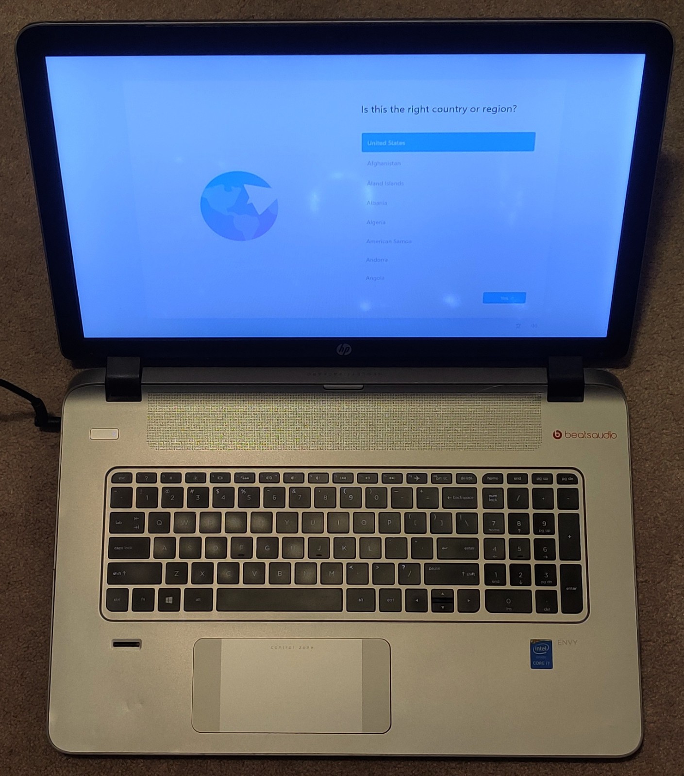HP ENVY 17-K011NR [Intel i7-4510U, GTX 850M, 12GB DDR3, 500GB SSD, Win11H 25H2]