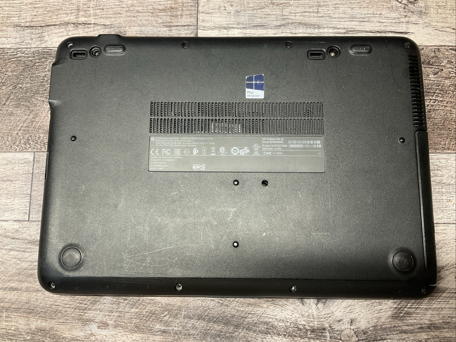 ProBook 640 G2 / i5 6th / No RAM Laptop Notebook PC / M5