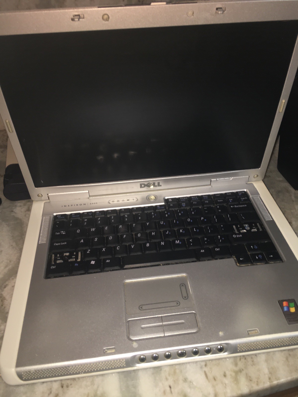 DELL Inspiron 6000 Laptop 1.73 GHz 512 MB CD/DVD-RW AC Adapter + Battery (NO HDD