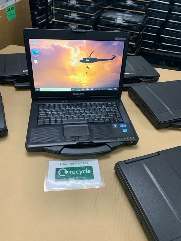 Panasonic CF-53 Core i5 3rd Gen 16GB RAM 256GB MK2 WIN 10 PRO BLACK