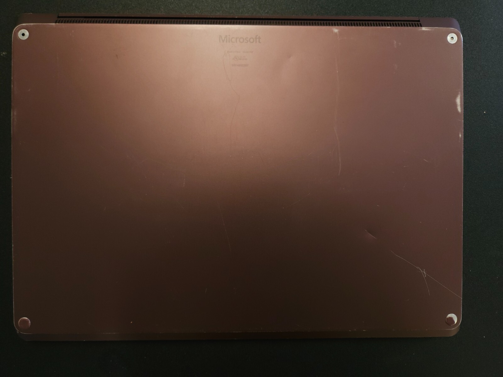 Microsoft Surface Laptop 256GB, Wi-Fi, 13.5 inch – Burgundy (SEE DESCRIPTION)