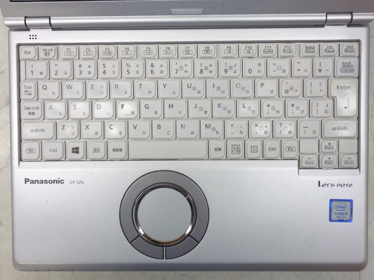 Panasonic Let’s note CF-SZ6 Intel Core i5-7300U 4GB SSD 128GB Windows 10