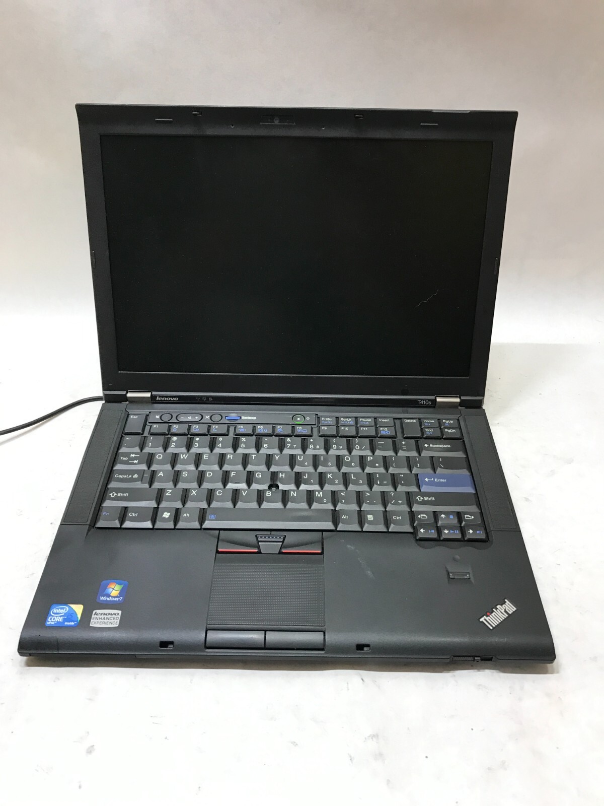 Lenovo ThinkPad T410s 14″ Intel Core i5 NO RAM NO HDD/OS Dead Screen Boots! – DW