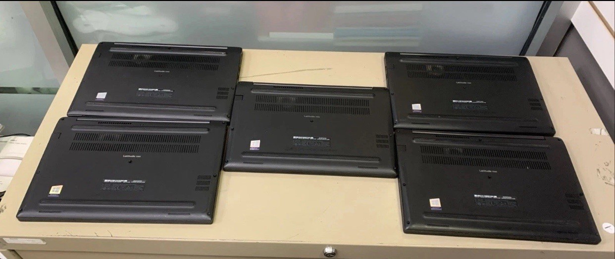 🌟5x Lot Dell Latitude 7390 i7 8650U No Batt No SSD No Ram Working🌟