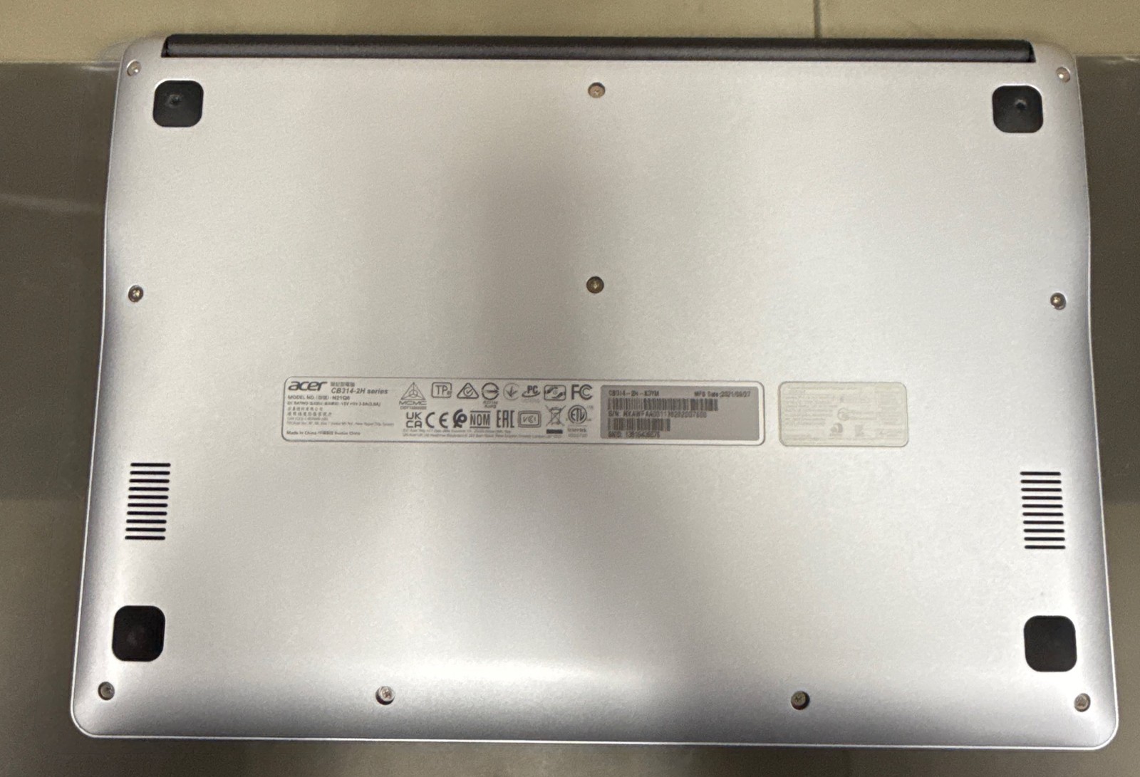 Acer 314 – 14″ Chromebook ARM Cortex A73 2.0GHz 4GB RAM 32GB FLASH ChromeOS | CB