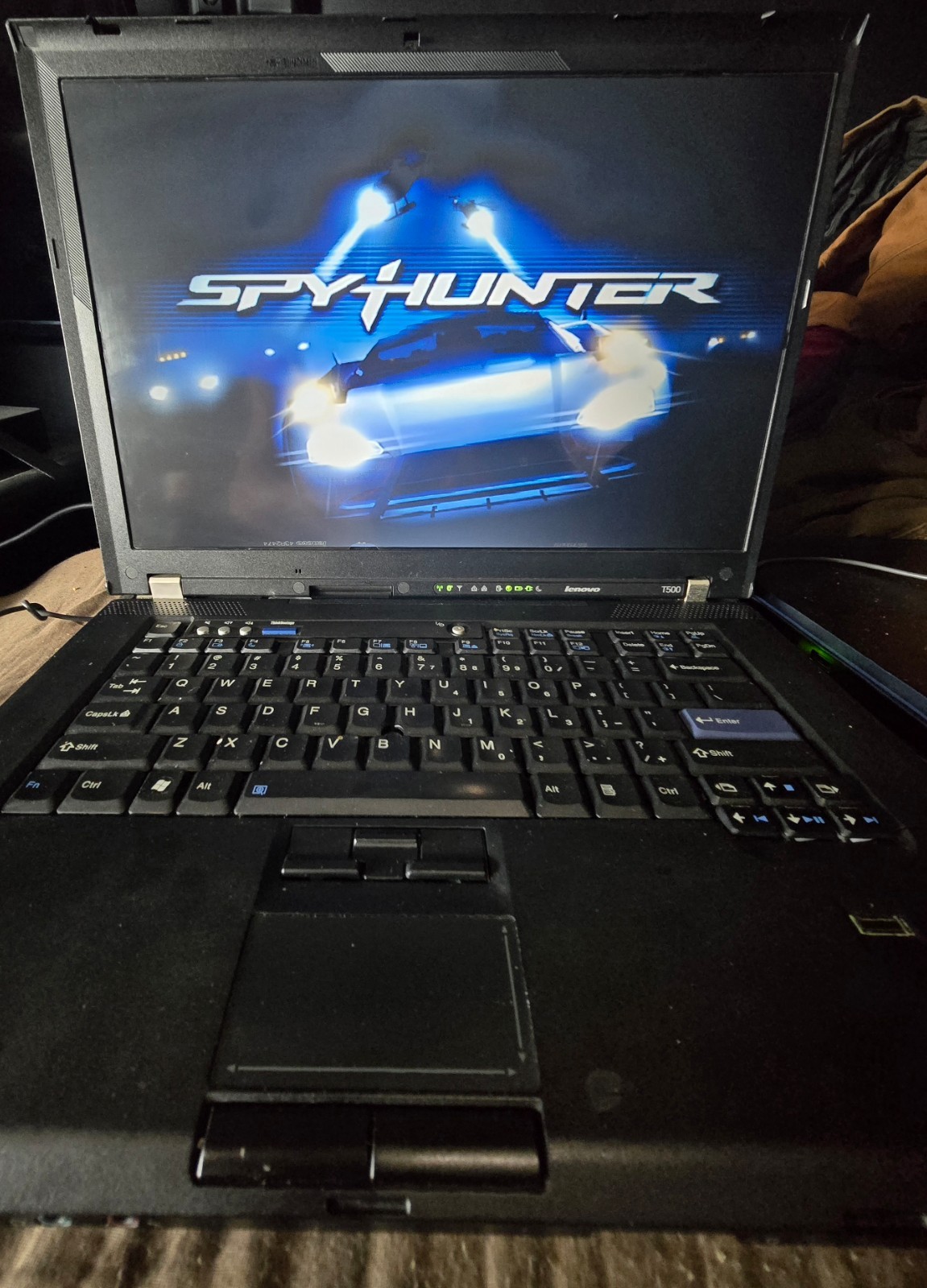 ThinkPad T500 Win XP P8400 2.26GHz 4GB RAM 80GB HDD DVD With Game Controller
