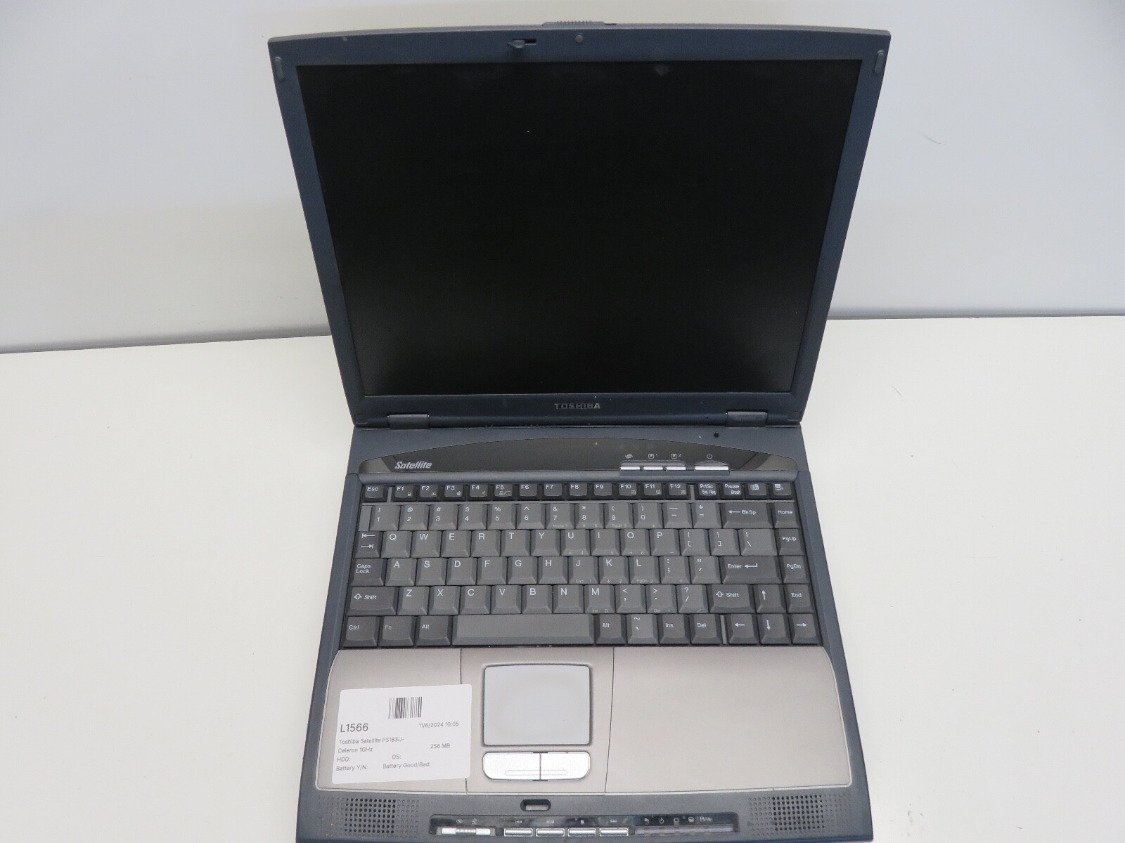 Toshiba Satellite PS183U-00vf0x Celeron 1GHz 256 MB NO HDD No Batt