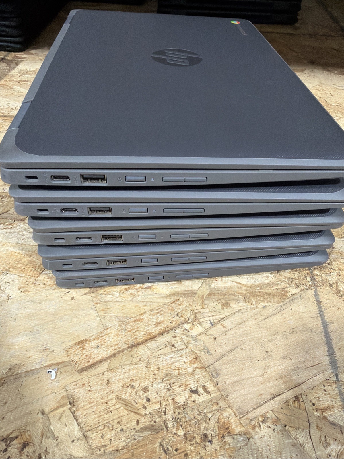 Lot Of 5! HP Chromebook x360 11 G3 EE N4020 1.10GHz 4GB RAM Touch W/ Chargers