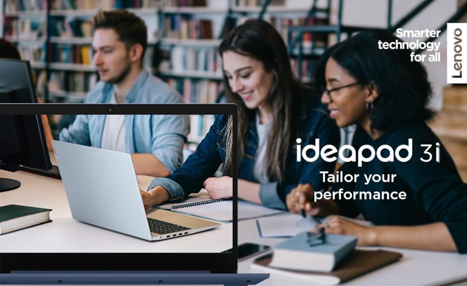 Lenovo IdeaPad 3 15.6″ FHD Touchscreen 16GB RAM 1TB SSD Intel Core i3 Grey