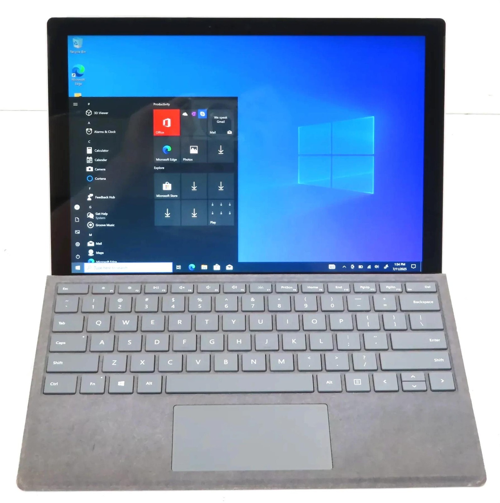 Microsoft Surface Pro 7 1866 Core i5-1035G4 1.10GHz 16GB 256GB Win 10 Pro