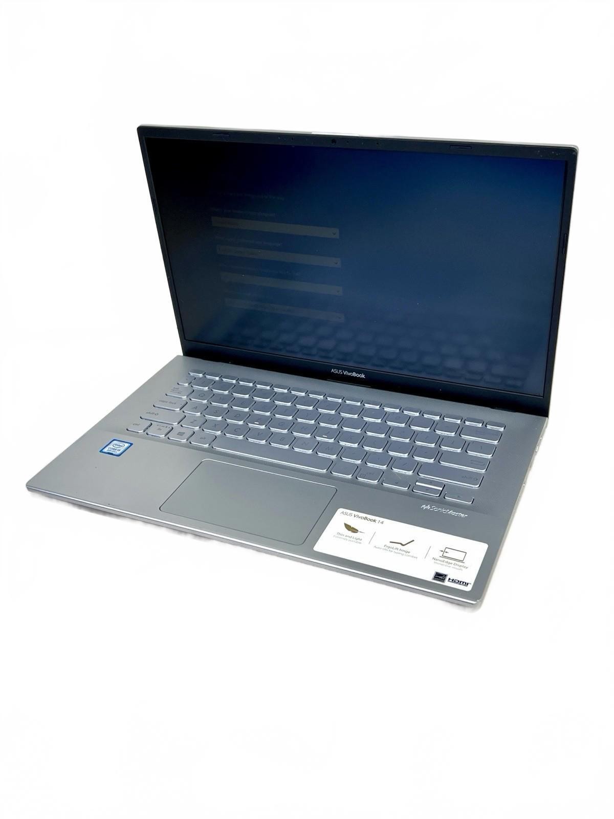 Asus Vivobook 14 i5-8250U 1.60 GHz 8GB RAM 128GB SSD – Silver – X420U Win 10