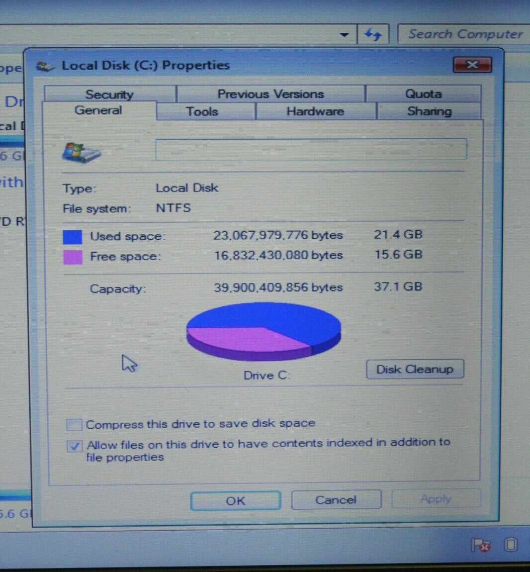HP ProBook 6570b Intel Core i5-3230M 2.60GHz 8GB 40GB HDD For Parts AS IS