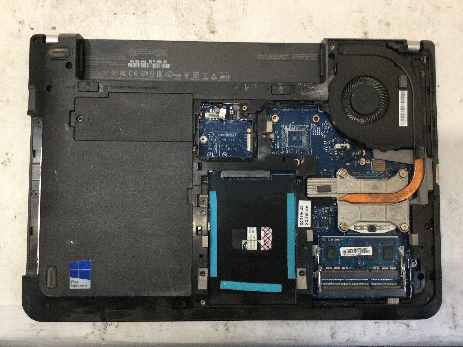 LENOVO THINKPAD E440 – INTEL I5 – NO RAM – FOR PARTS – READ DESCRIPTION – BB!!!!