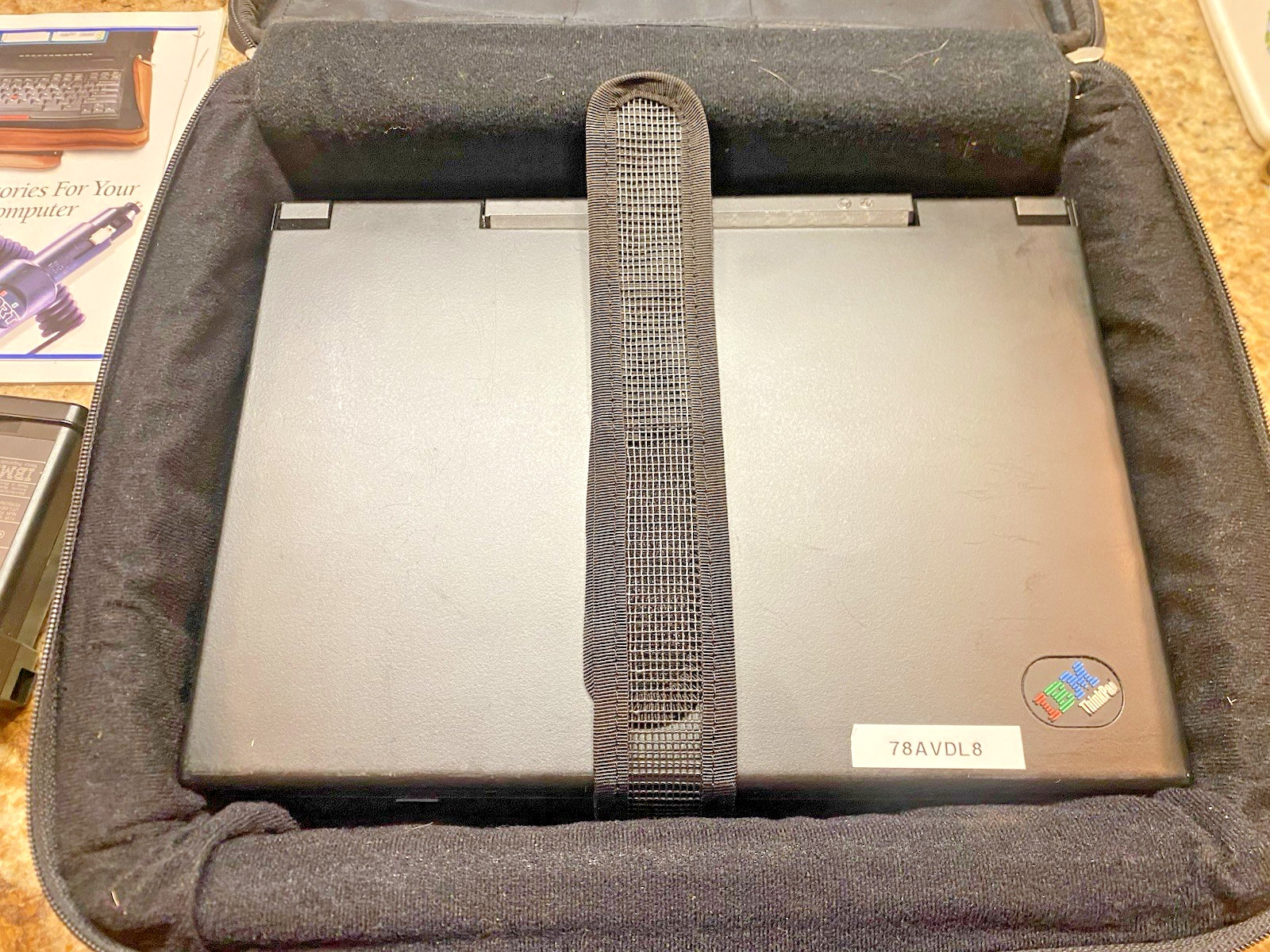Rare Vintage IBM ThinkPad 365X  LAPTOP WINDOWS 95