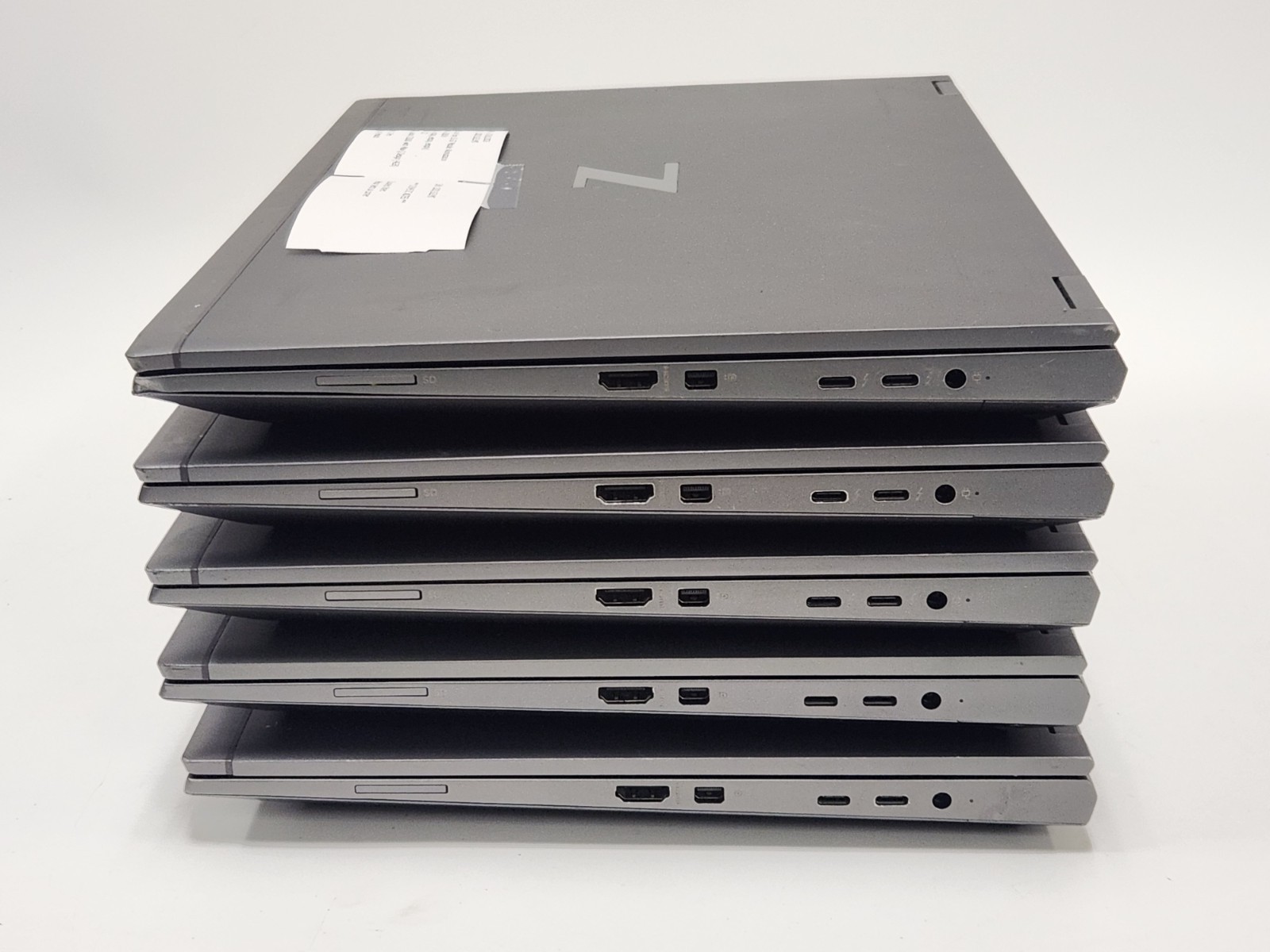 Lot of 5 HP ZBook Fury 15 G7 15.6″ i7-10850H 2.70GHz 8GB 512GB SSD Quadro T2000