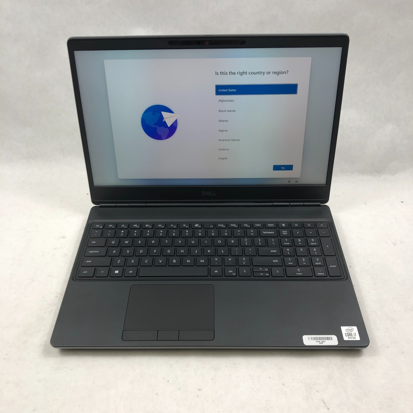 Dell Precision 7550 FHD Core i7-10875H 32GB 512GB SSD NVIDIA RTX 3000 Win 11 Pro