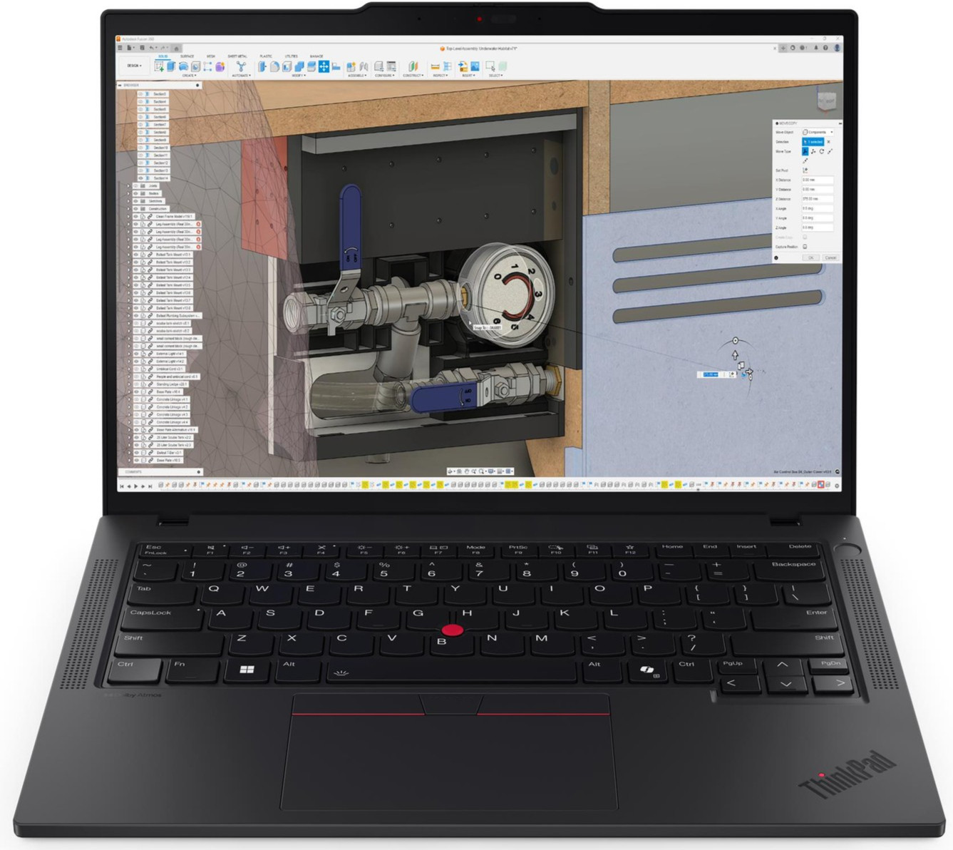 Lenovo ThinkPad P14s Gen 6 14″ WUXGA Ryzen AI 7 PRO 350 16GB 1TB SSD FPR CAM