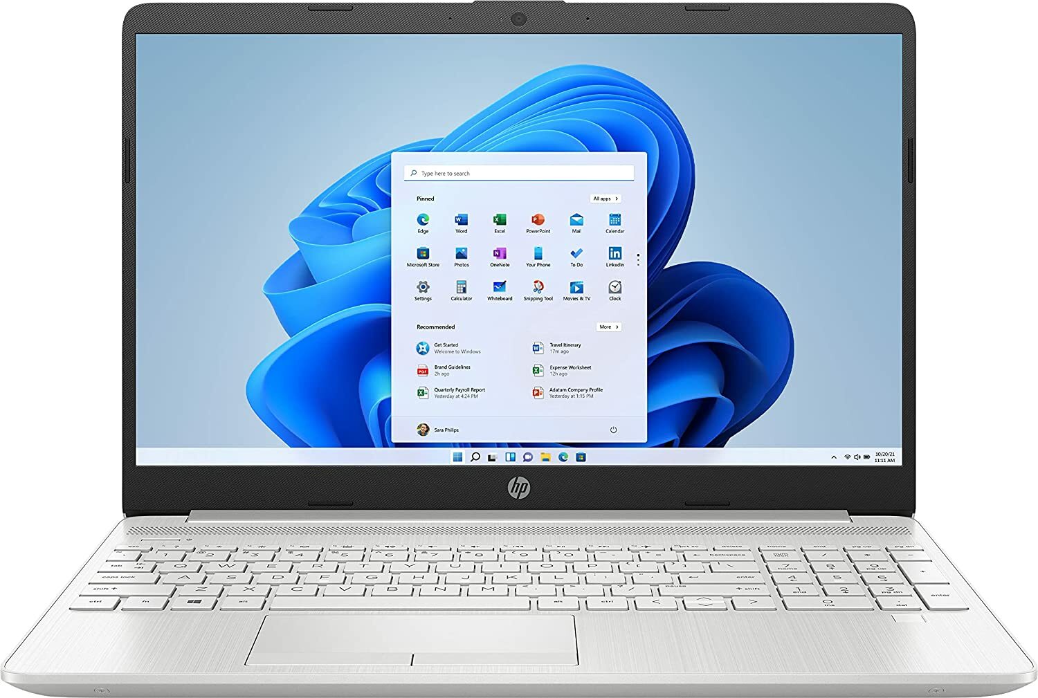 New HP 15.6 inch (1TB, Intel Core i3 11th Gen., 4.10GHz, 16GB) Laptop – Silver