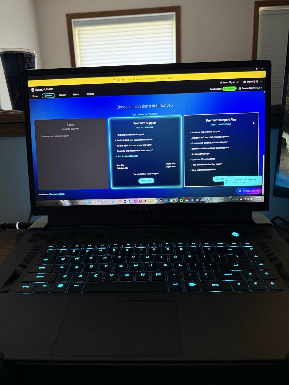 Alienware x17 R2 17.3″ 480hz i9-12900HK 32GB RTX 3080 Ti 1TB SSD Win11 White