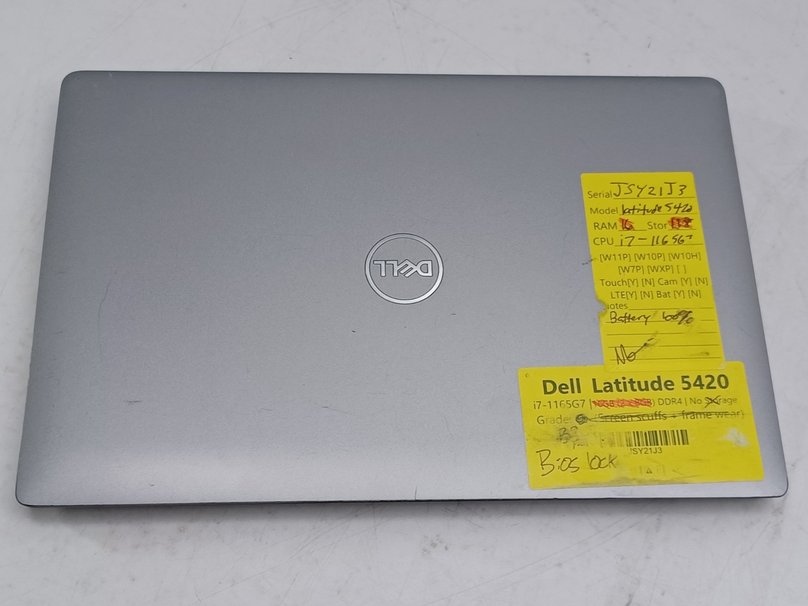 Dell LAtitude 5420 For Parts No RAM No Storage