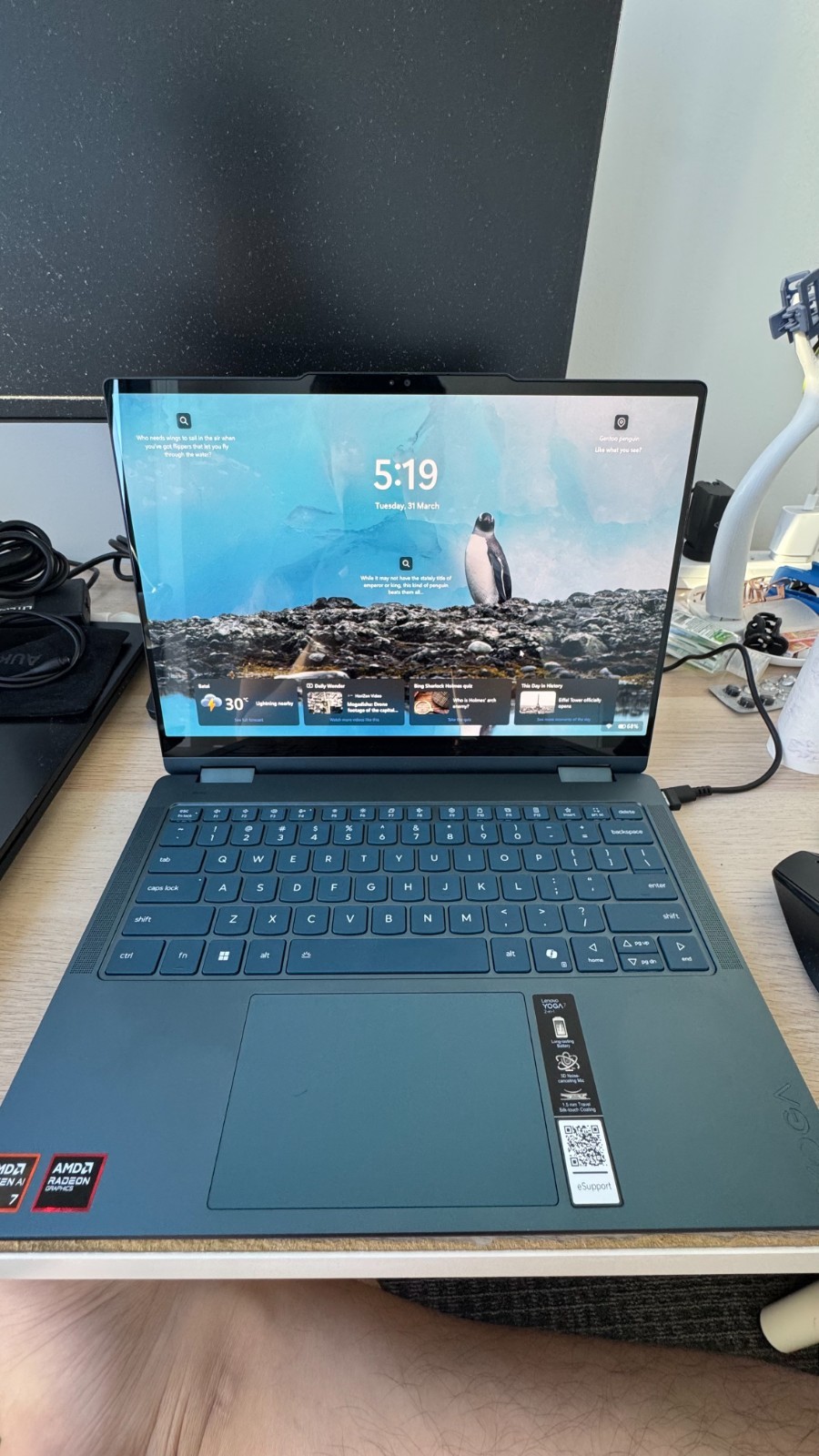 Lenovo Yoga 7 2-in-1 (14″, Gen 10) AMD Ryzen 7 AI 350 32GB RAM 1TB M.2 NvMe SSD