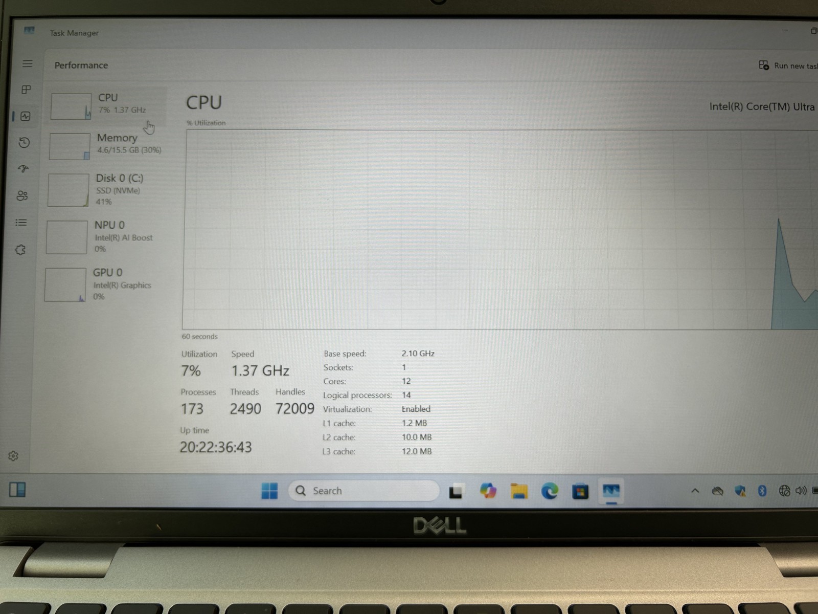 Laptop Dell Latitude 5450 14″ Ultra 5-135U 512GB SSD 16GB RAM Win 11 Pro