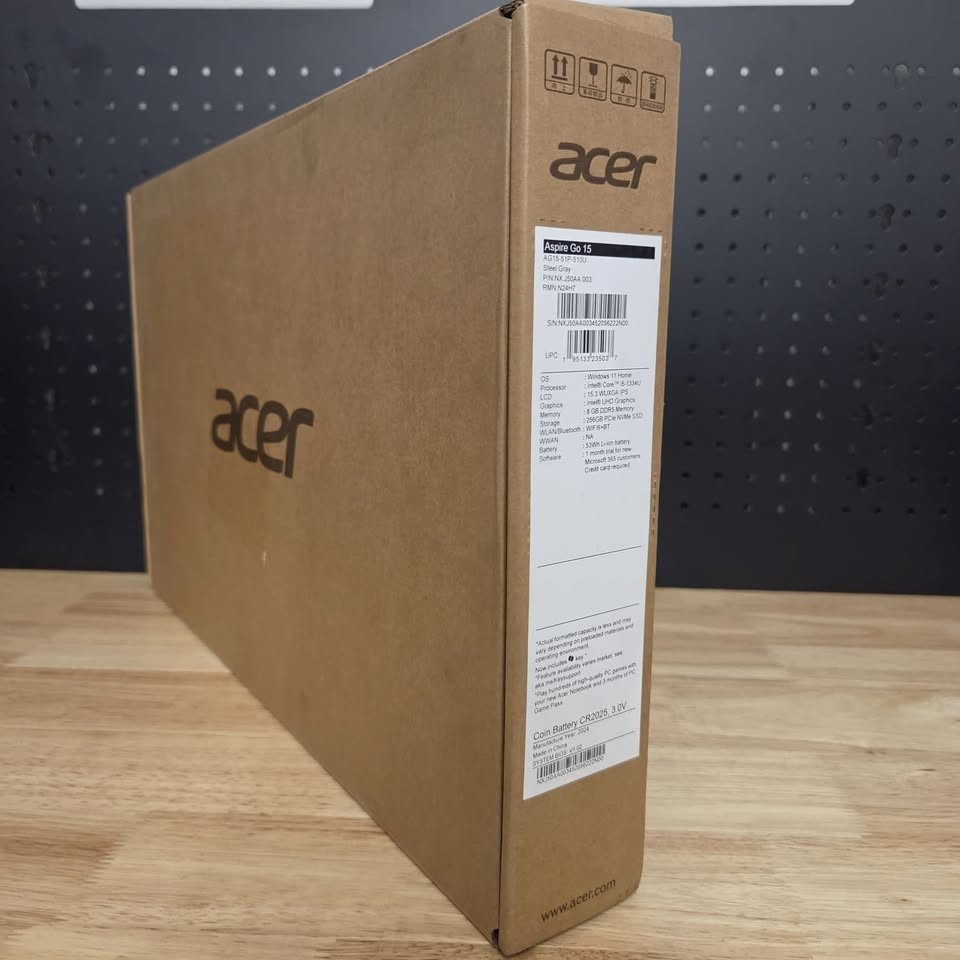 Acer Aspire Go 15 Laptop 15.3″ WUXGA 1920 x 1200 IPS Intel i5-1334U