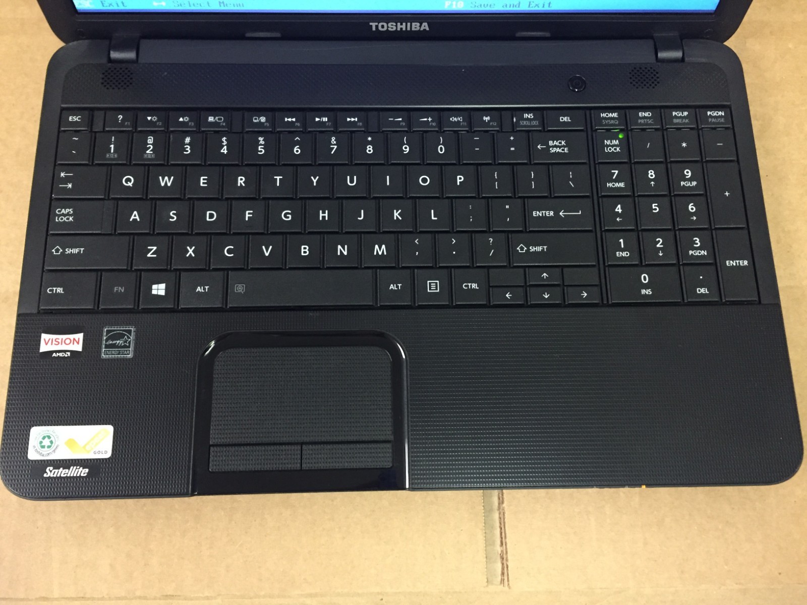 Toshiba Satellite C855D-S5302 15.6″ Laptop AMD E-300 8GB RAM NO HDD/AC – Tested