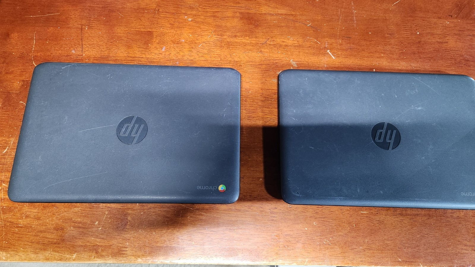 Lot of 2 HP Chromebook 11 G6 EE- MDM- For Parts