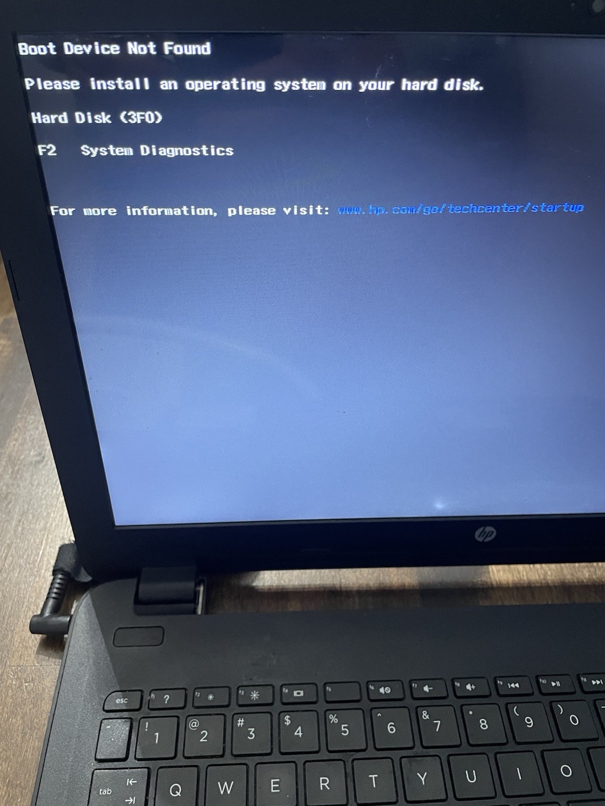 HP 15-BA061DX LAPTOP 15.6 IN AMD QUAD CORE 4GB RAM No HD W/ AC ADAPTER