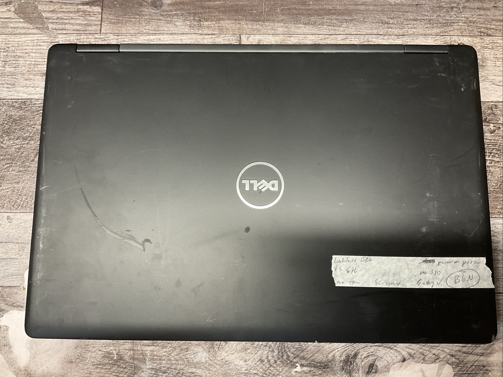 Dell Latitude 5580 / Intel Core i5 6th Gen / Parts Repair/ B6N