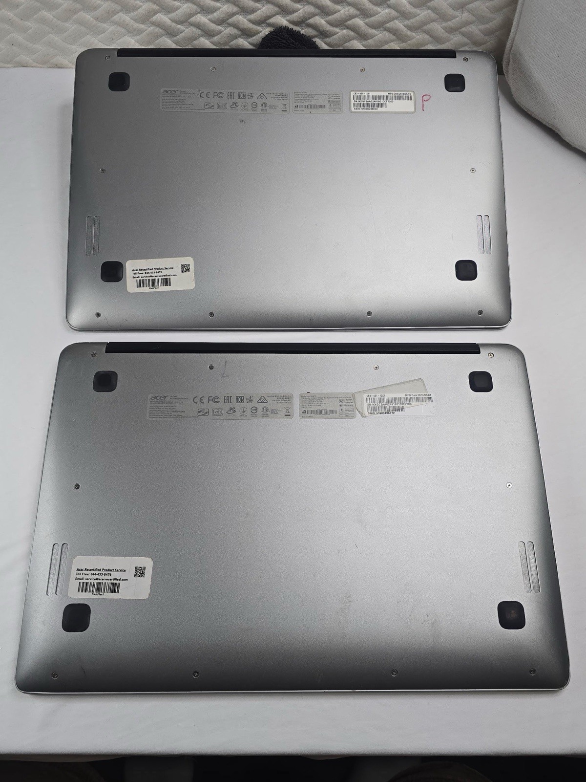 Acer Chromebook 14 CB3-431 – 2 Ct – No Chargers