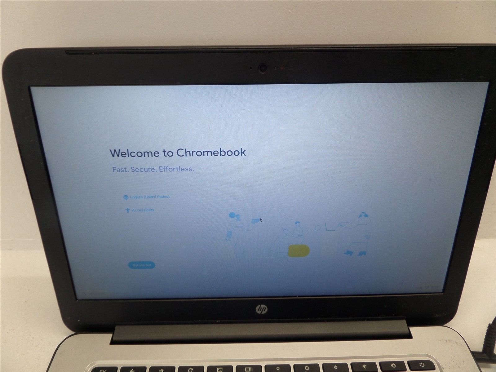 HP 14″ Chromebook 14 G4 4GB RAM 32GB eMMC T4M33UT#ABA
