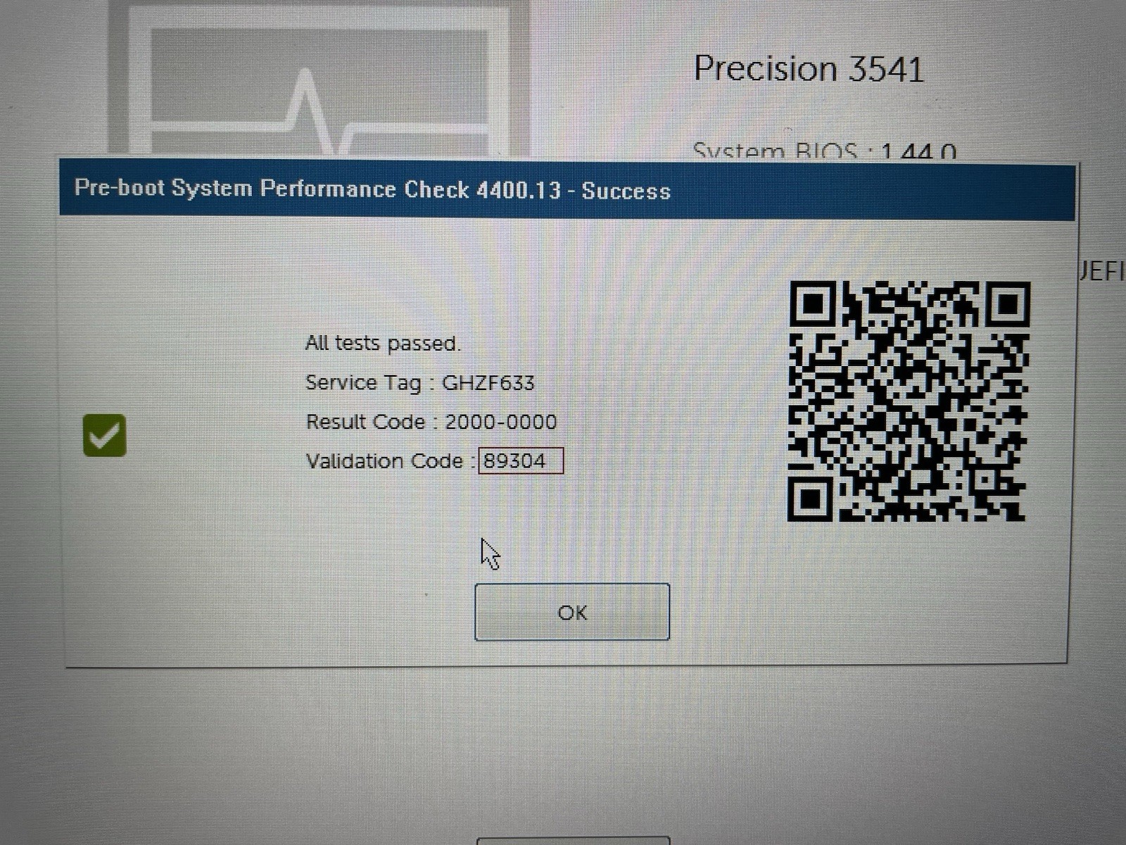 Dell Precision 3541 Mobile Workstation Intel(R) Core(TM)i7-9850H CPU @2.6 GHz 41