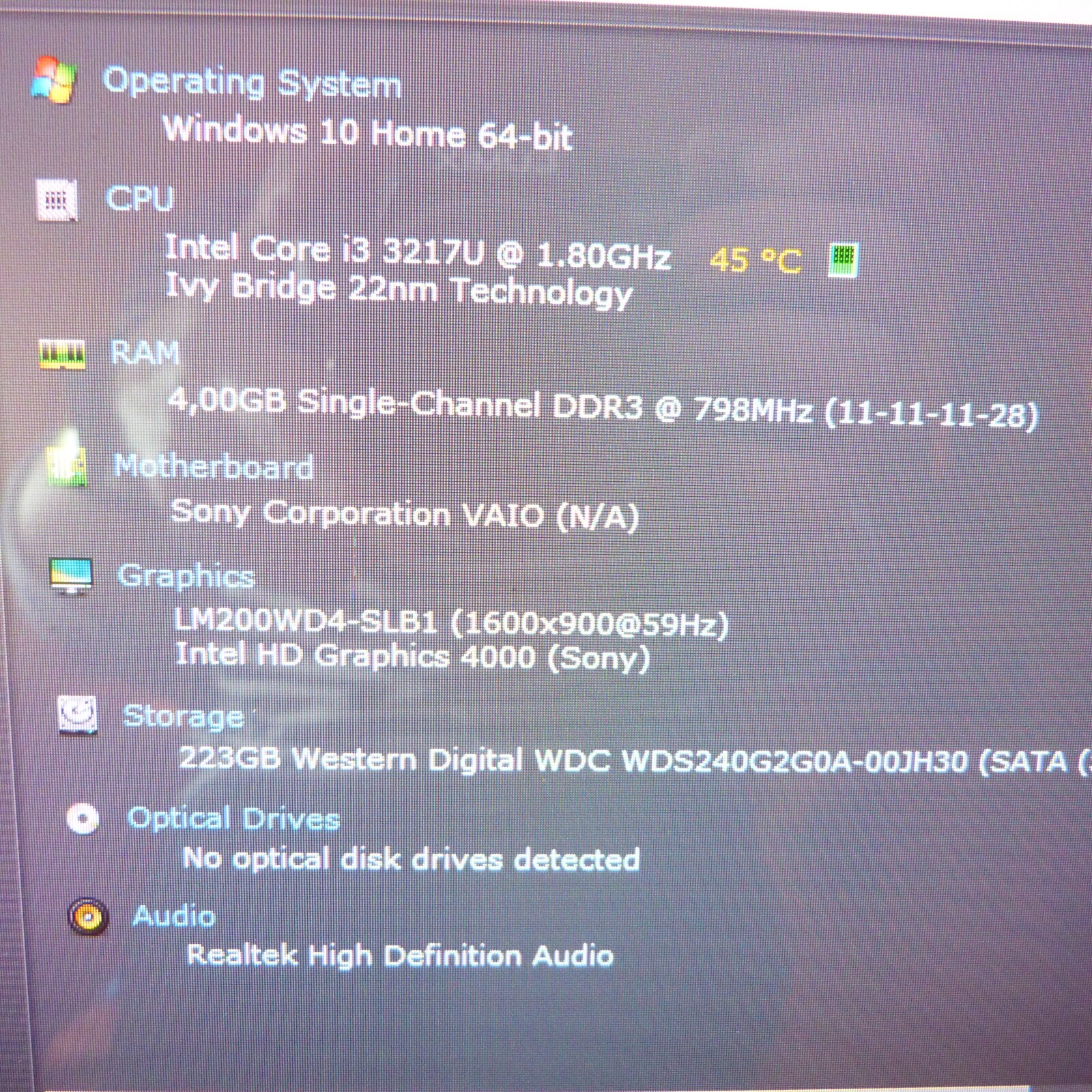 ALL IN ONE PC Sony Vaio SVJ202 TOUCH l 16GB RAM NEW SSD Windows 10 64 I EXTRAS