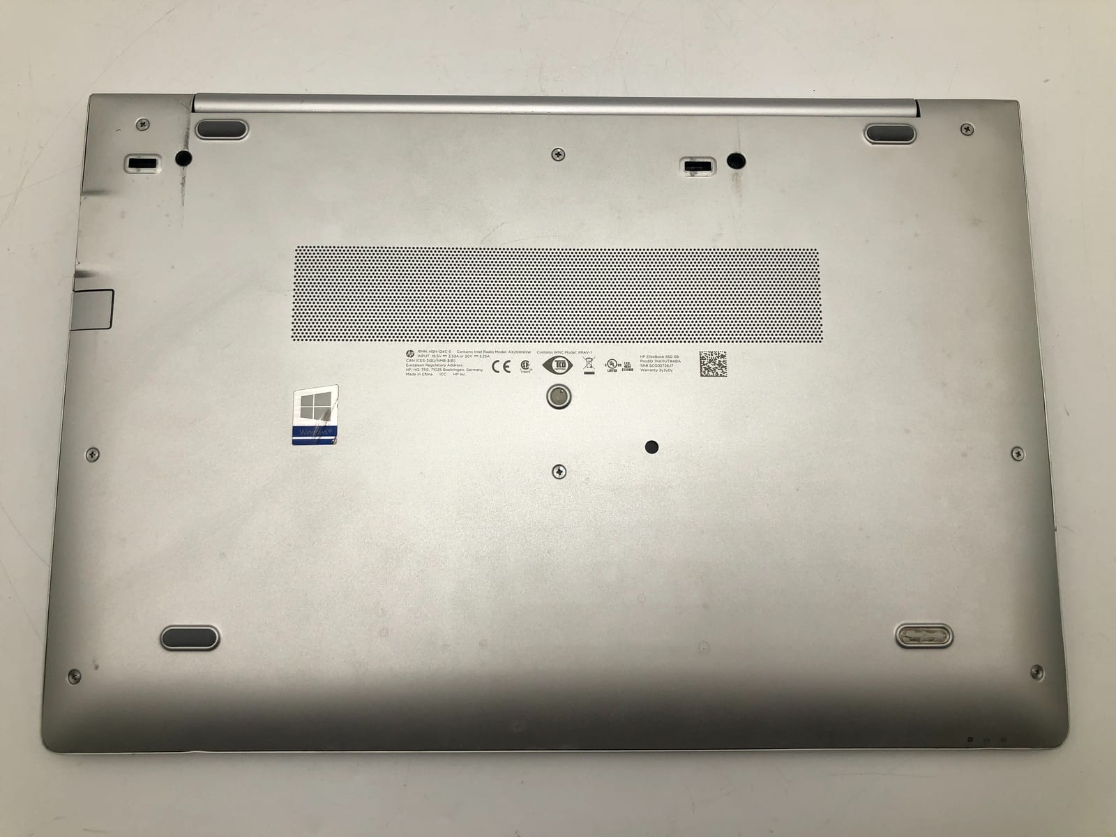 HP | EliteBook 850 G6 | i7-8565U | 16GB | 512GB NVMe | Win 11 Pro | 71% Battery