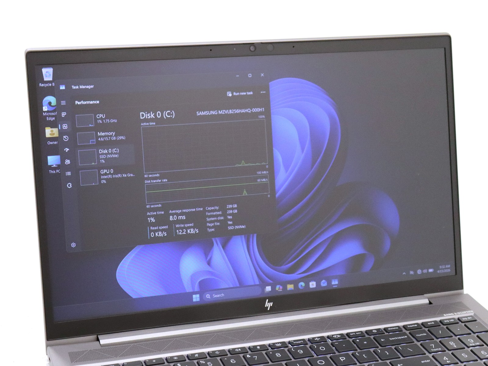 HP ZBook Firefly G8 Mobile Workstation 14″ Intel i5-1145G7 16GB 256GB NVMe W11P