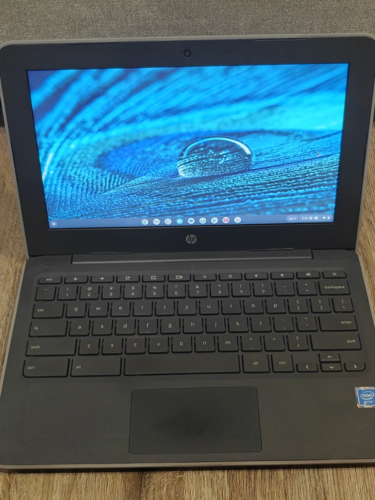 HP CHROMEBOOK 11 G7 EE 11.6″ HD N4000 4GB 16GB CHROME OS GRAY RUNS GOOD CLEAN