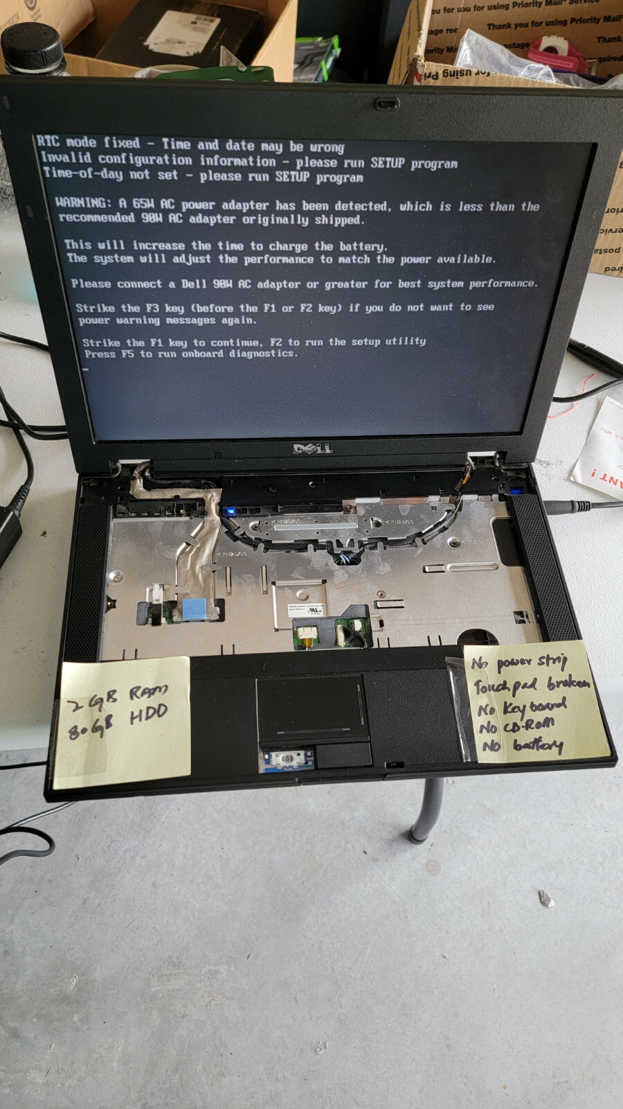 4 x Dell Latitude E5400 2.00 GHz Intel core 2 duo