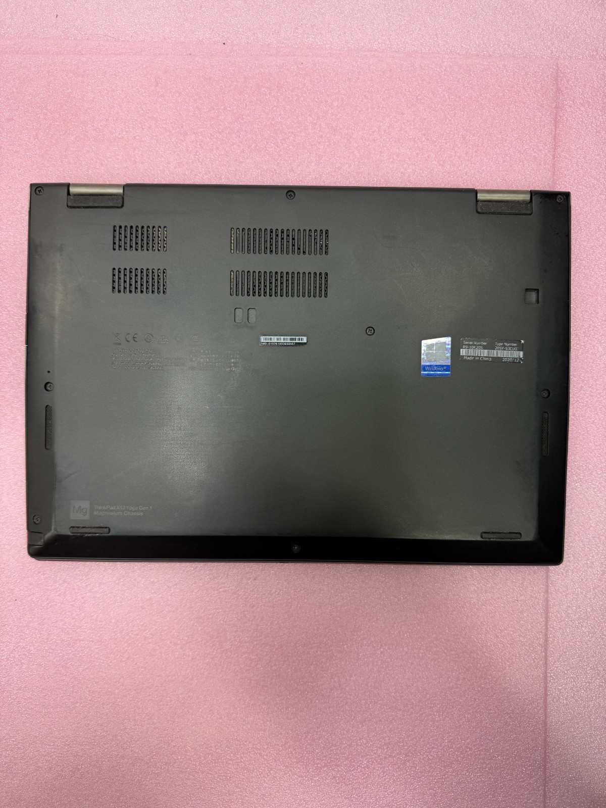 Lenovo X13 Yoga Gen 1 12 inch i5 10310U 16GB 512GB SSD UHD Screen Burn