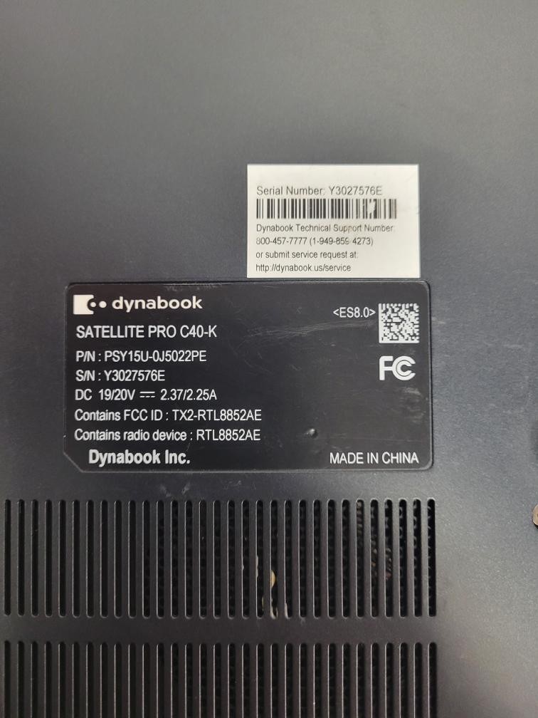 DYNABOOK SATELLITE PRO C40-K (P04019280)