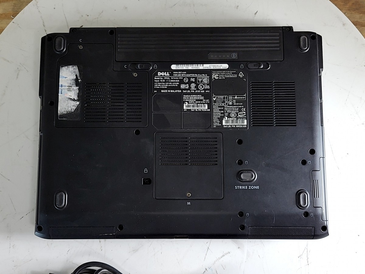 DELL INSPIRON 1520 Laptop CORE2 DUO T5250 1GB 120GB SEE NOTES