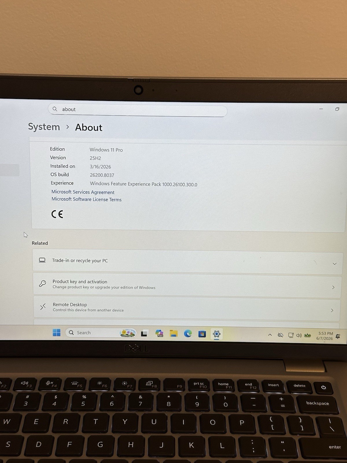 Dell Latitude 5450 14” Laptop Core Ultra 7 165U 16GB RAM 512GB NVMe SSD Win 11P