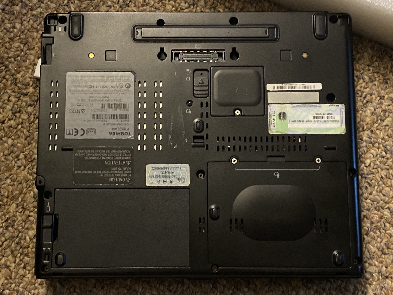 12.1” Toshiba Portege M400 Tablet Laptop Vintage T2400 2GB 160GB Linux – WORKING