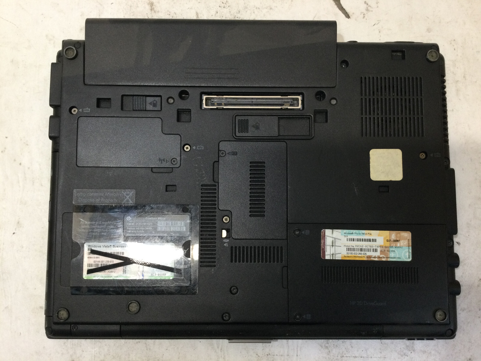 HP ELITEBOOK 6930P – BOOTS TO BIOS – INTEL CORE 2 DUO – 4GB RAM -READ DESCRIP-BB