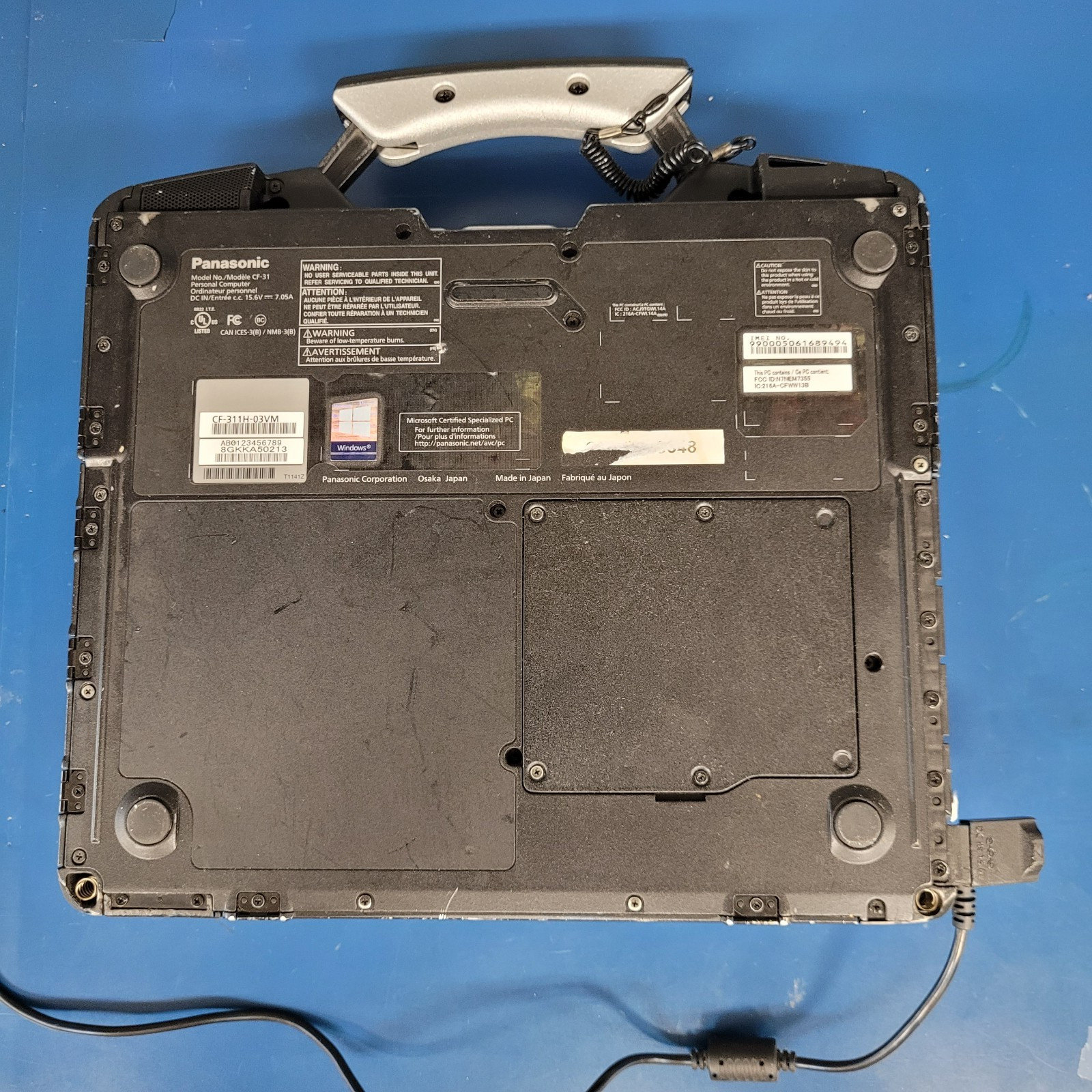 Panasonic Toughbook CF31 i5-5300U 2.30GHz 8GB RAM 256 SSD Windows 11 PRO