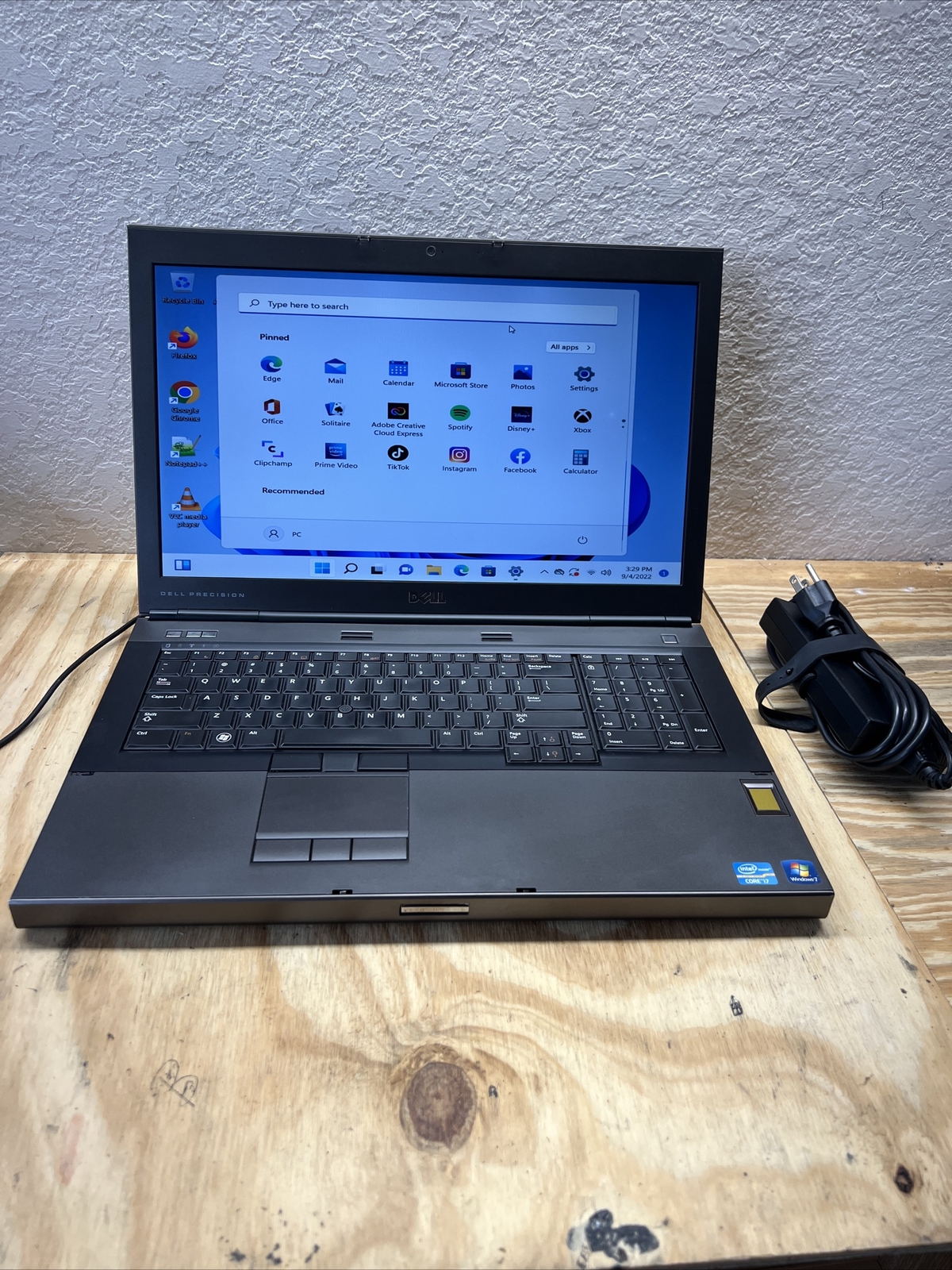 Dell Precision M6600-i7-2860Q -2.5gHZ- 16GB RAM 480GB SSD – Win 11 Pro