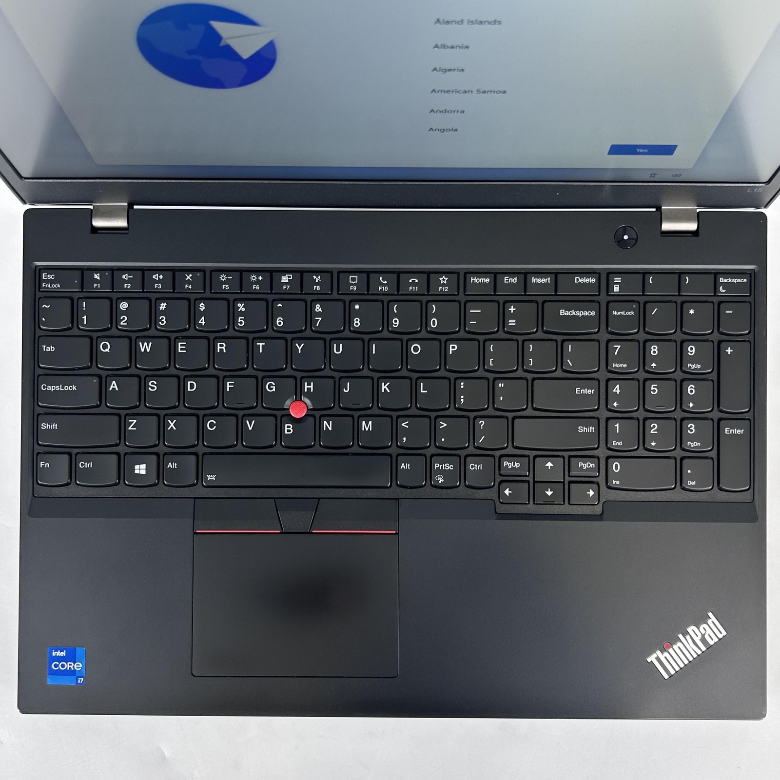 Lenovo ThinkPad L15 Gen 2 FHD TOUCH i7-1165G7 2.80GHz 32GB 256GB SSD Good